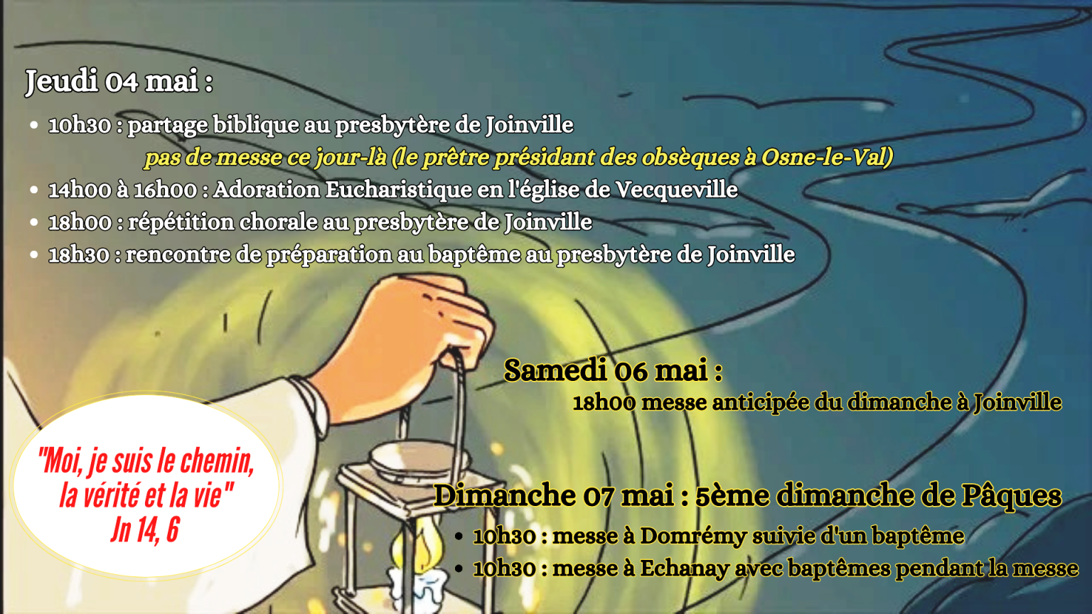 Semaine du 1er au 07 mai 2023 Eglise catholique à Joinville 52