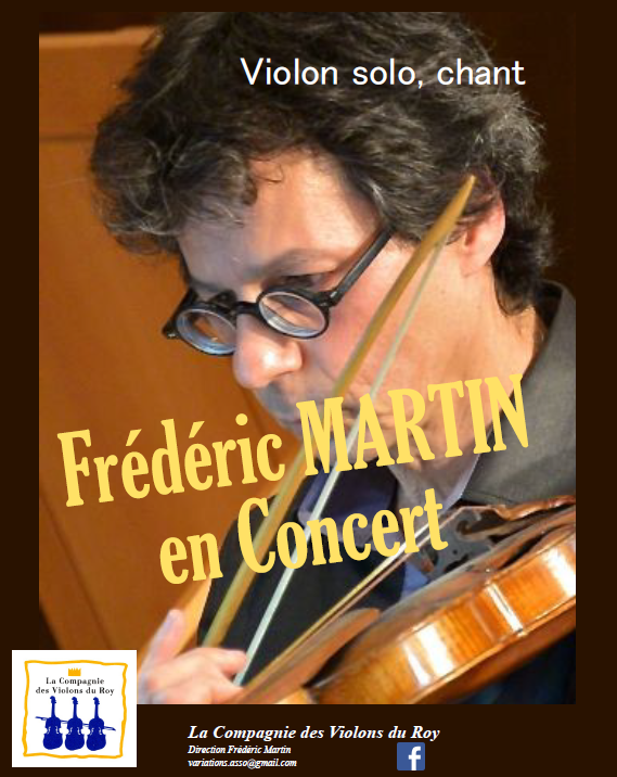 Concert Frédéric Martin